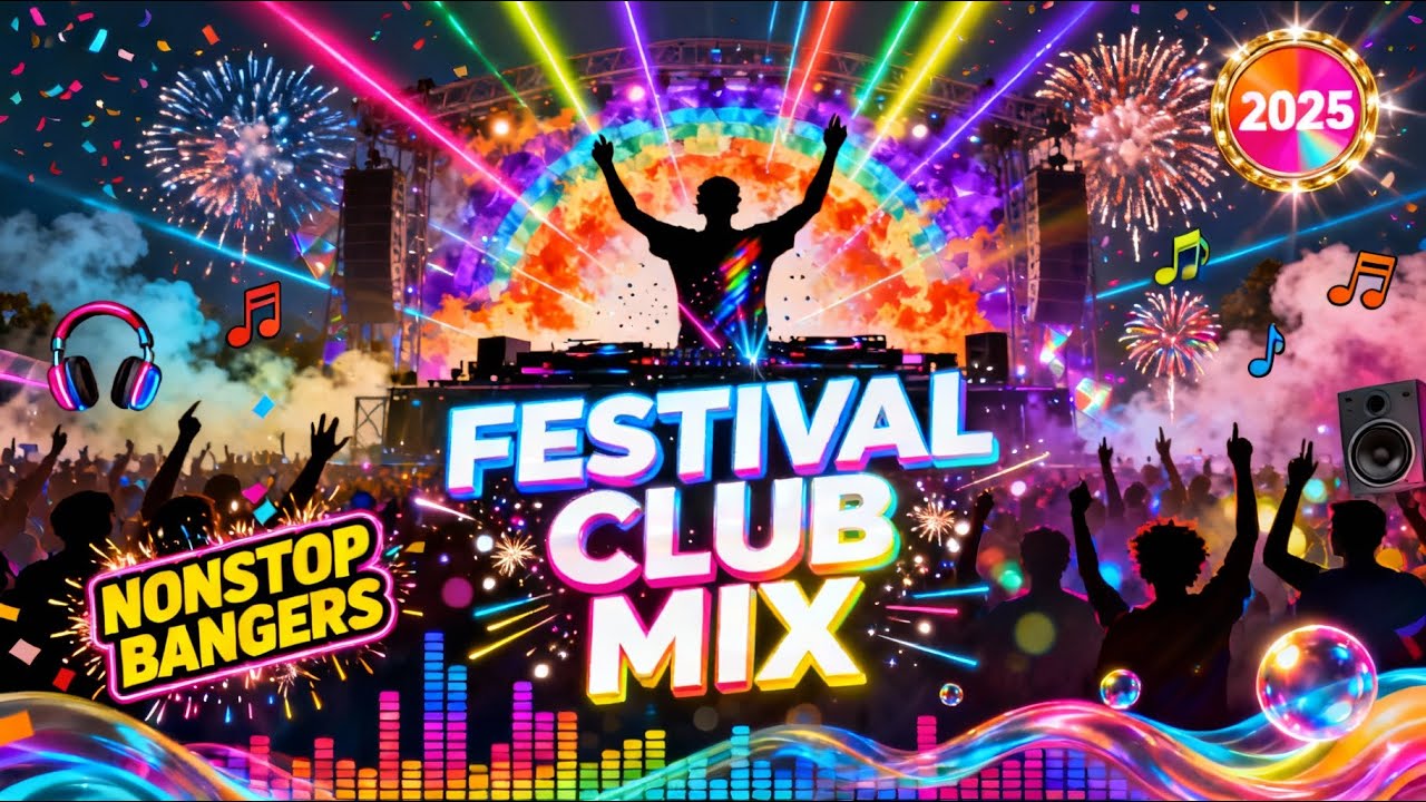 Festival Club Mix 2026 🎧 Nonstop DJ Party Hits | Extreme Bass Boosted Beats
