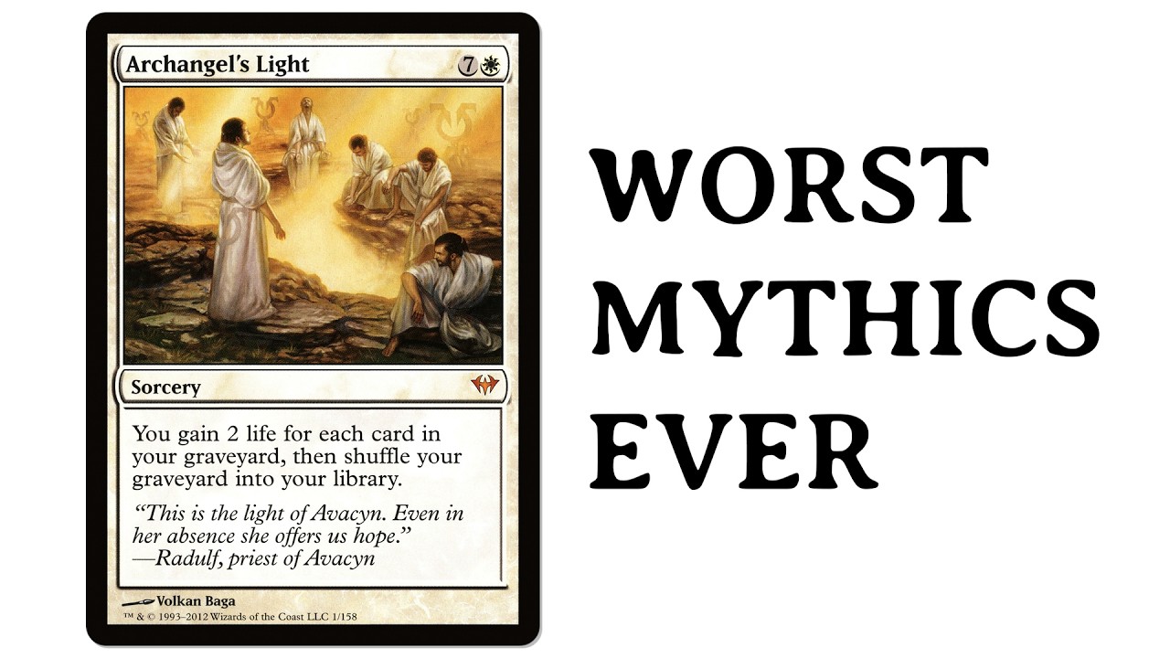 53 худших мифических редких карты в Magic: The Gathering, рейтинг