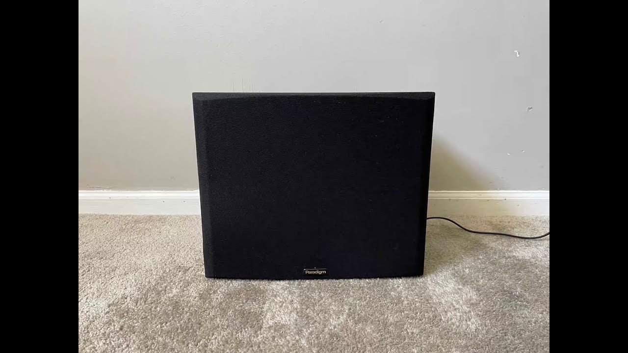 Paradigm SB-8 PDR Series Home Theater Powered Active Subwoofer