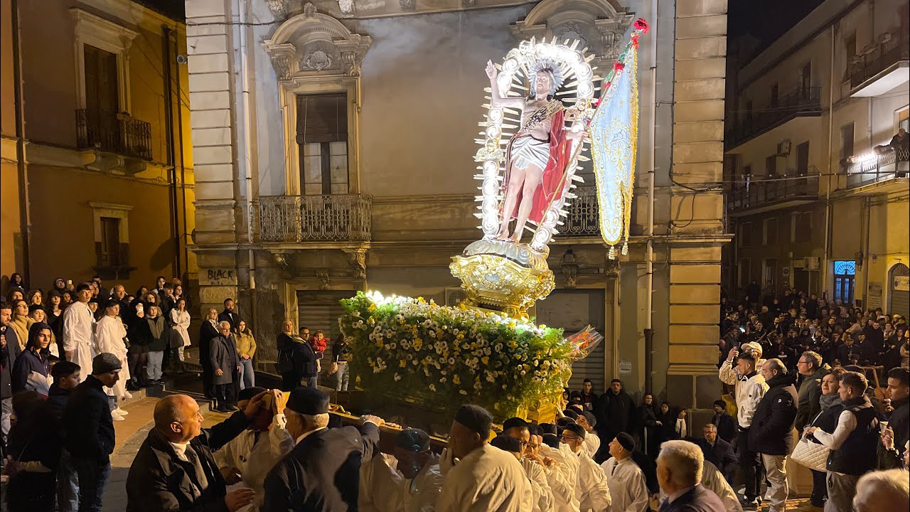 Processione conclusiva del Cristo Risorto ‘23. Paternò (CT)