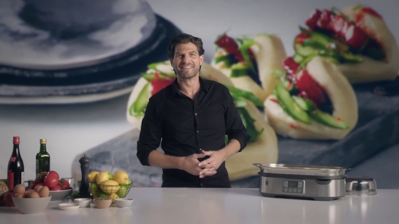 Breville Steam Zone™ -  Steamed Pork Belly Bao Buns