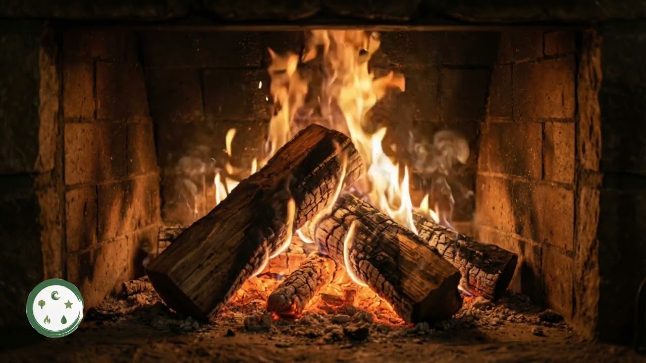 🔥 Relaxing Fire Sounds – The BEST Crackling Fireplace Ambience (4 HOURS) | 4K Fireplace