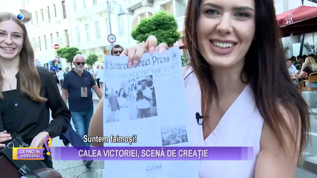 Ce faci in weekend? - Calea Victoriei, scena de creatie! | Stirile Kanal D