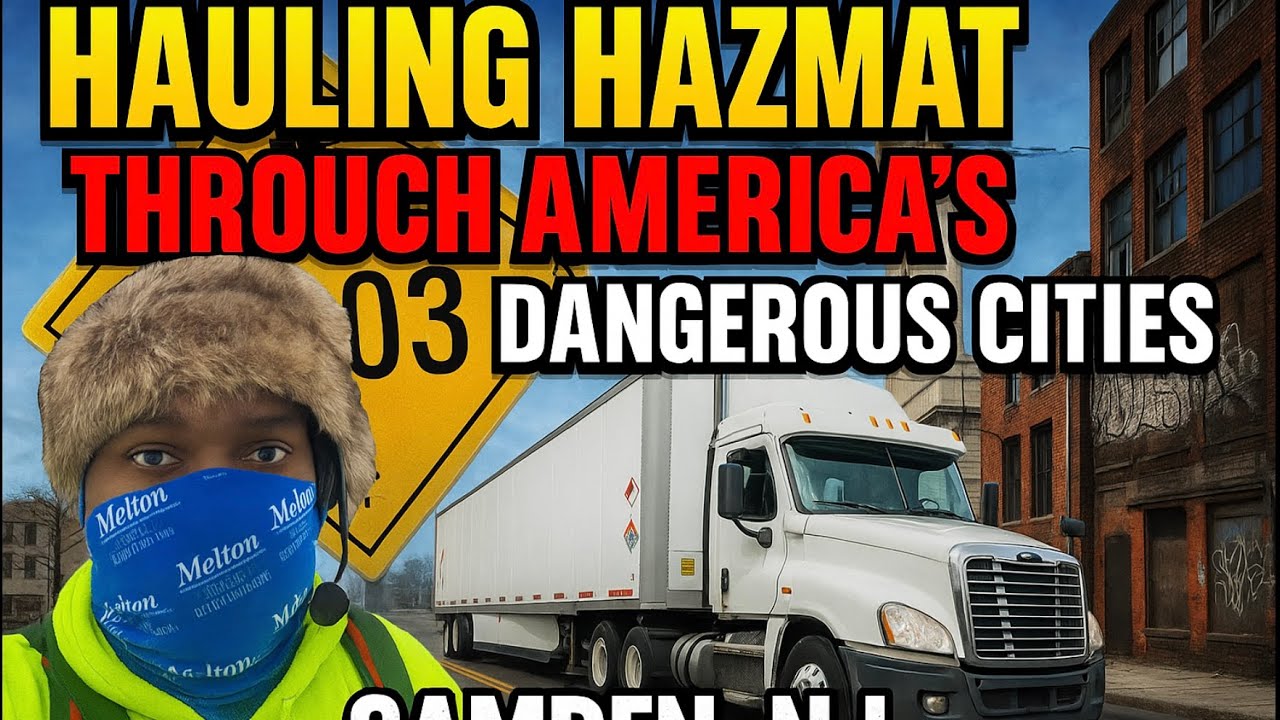⚠️ Delivering Hazmat in America’s Most Dangerous Cities 😳🚛 