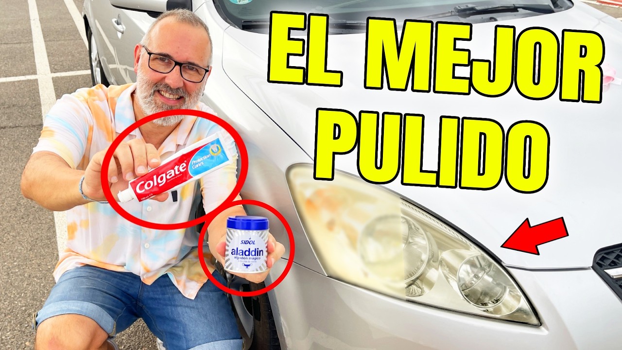 C&oacute;mo Pulir Faros del Coche con Pasta de Dientes vs Algod&oacute;n M&aacute;gico: &iexcl;Descubre el Mejor M&eacute;todo!