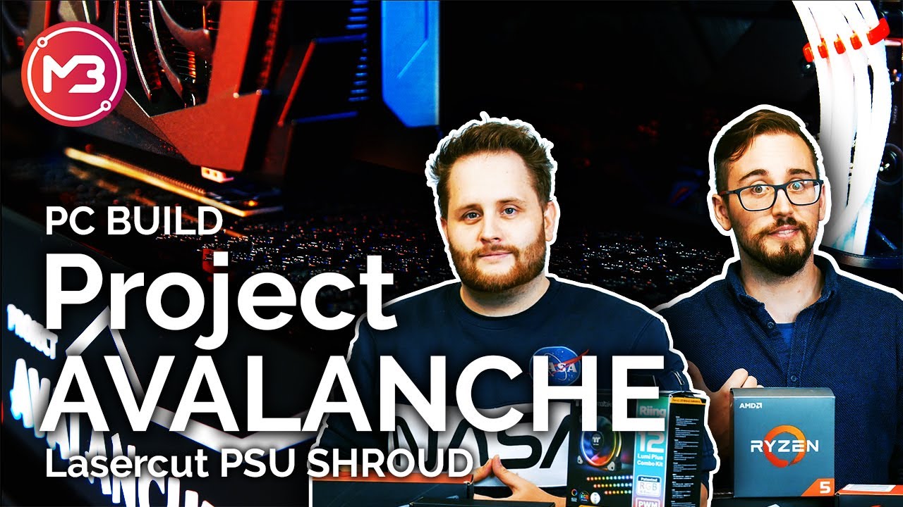 Project AVALANCHE: Frosty Meshify S2 build with custom PSU shroud