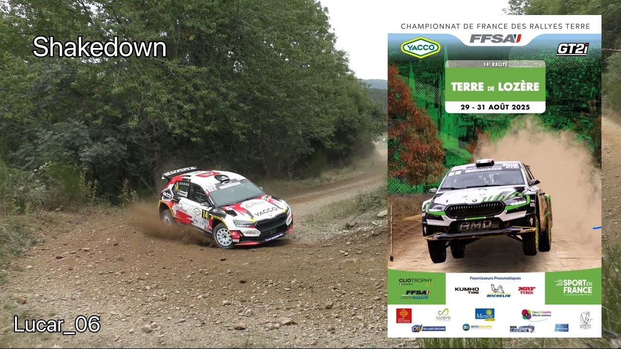 Rallye Terre de Lozère 2025 - shakedown - by Lucar_06