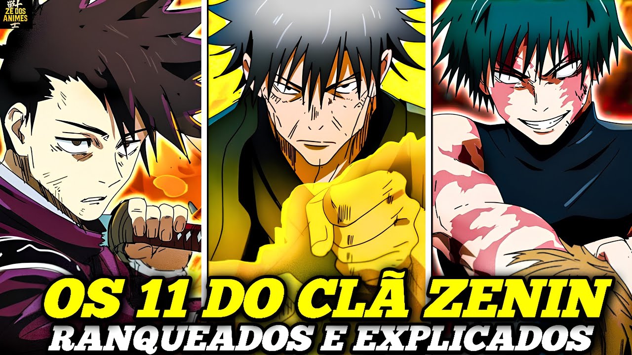 🔥A FAMÍLIA MAIS FORTE? A ORIGEM DO CLÃ ZENIN E TODOS OS SEUS MEMBROS EXPLICADOS EM JUJUTSU KAISEN 