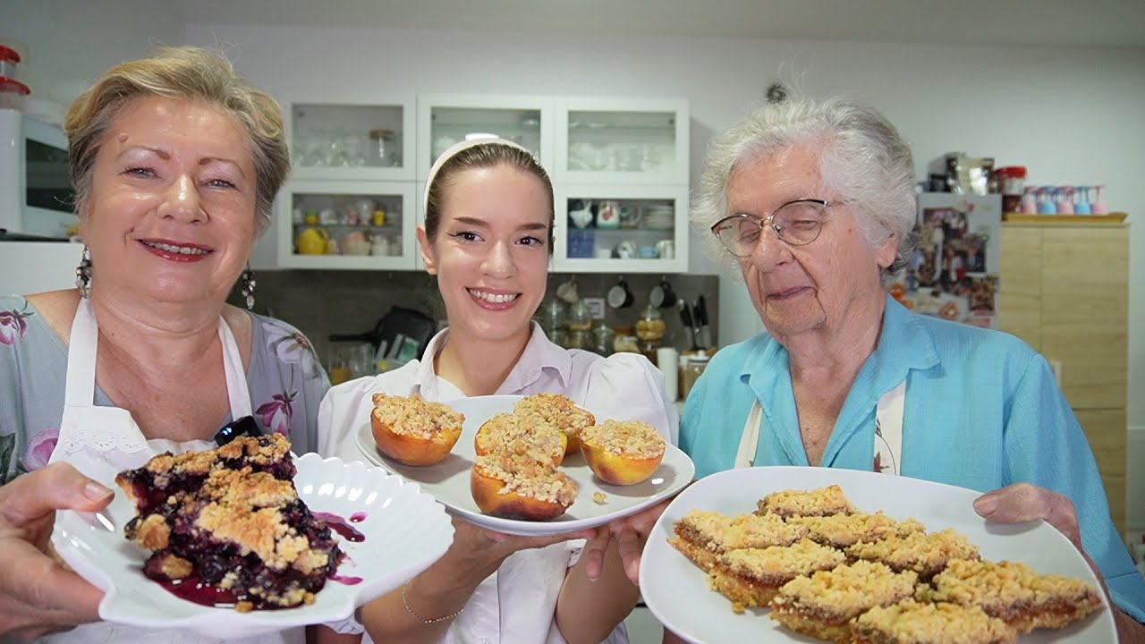 3 ČUPAVE PITE (KREMBL, CRUMBLE) - 3 generacije!