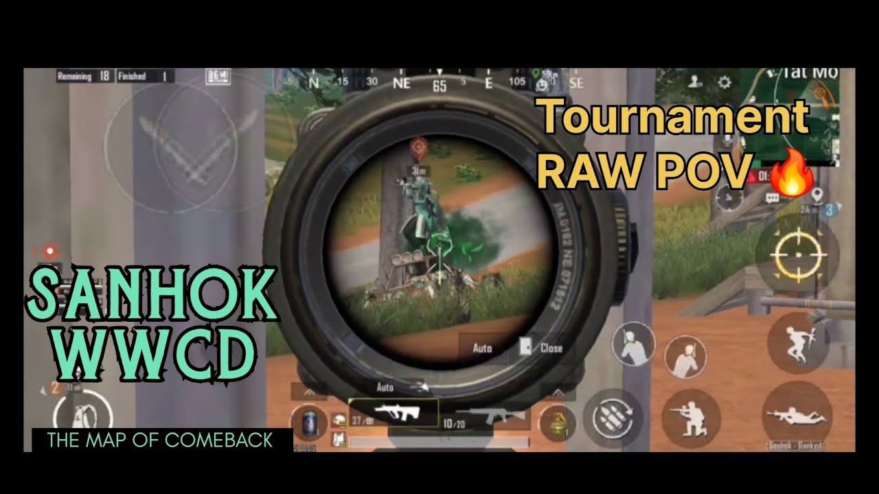 The map of comeback - SANHOK 🌳 | WWCD IGL RAW POV 💀 | IGL GARRY 