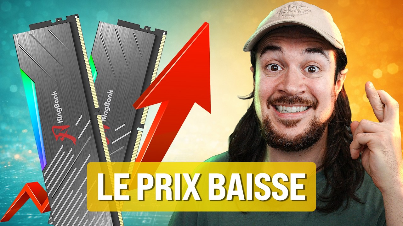 Le Prix de la RAM baisse ENFIN, mais...