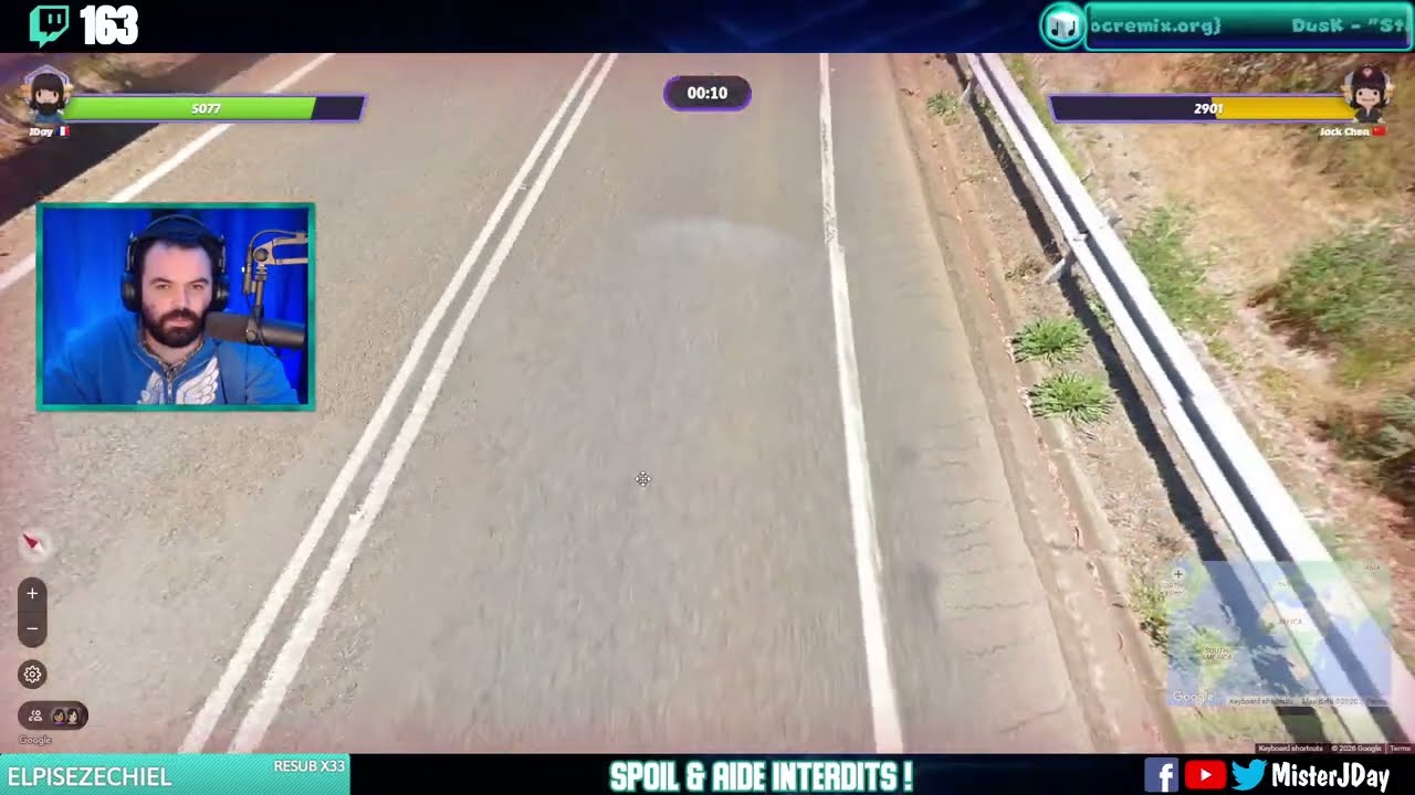 GeoGuessr solo et avec Emilien / Among Us Rolus