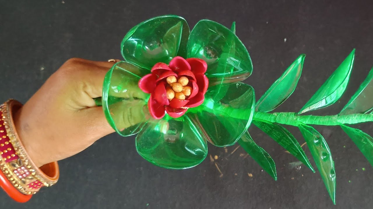6 Most Easy Plastic Bottle Flower Making Ideas | Plastic Bottle Flower Craft | Home Decoration