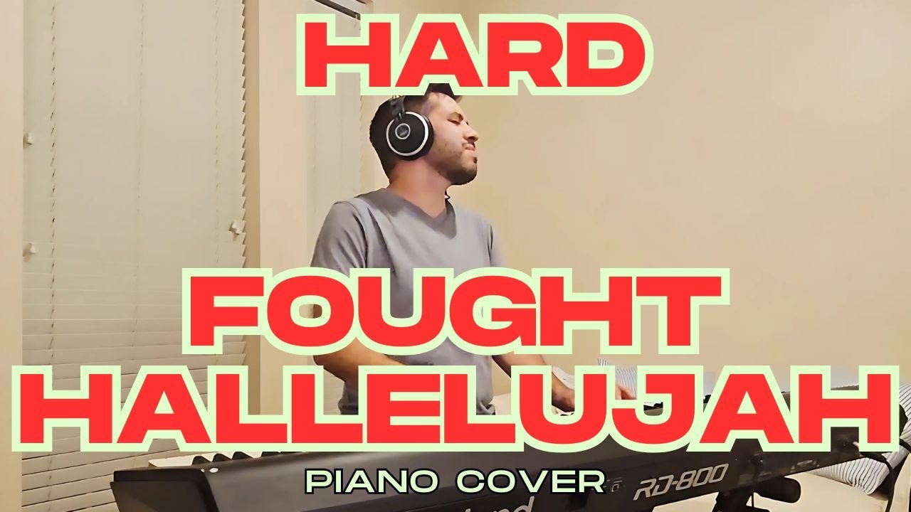 Hard Fought Hallelujah - Brandon Lake & Jelly Roll │Piano Cover
