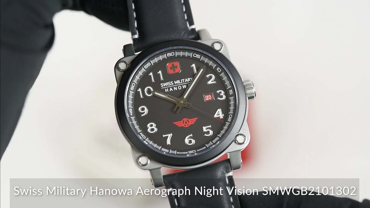 Swiss Military Hanowa Aerograph Night Vision SMWGB2101302