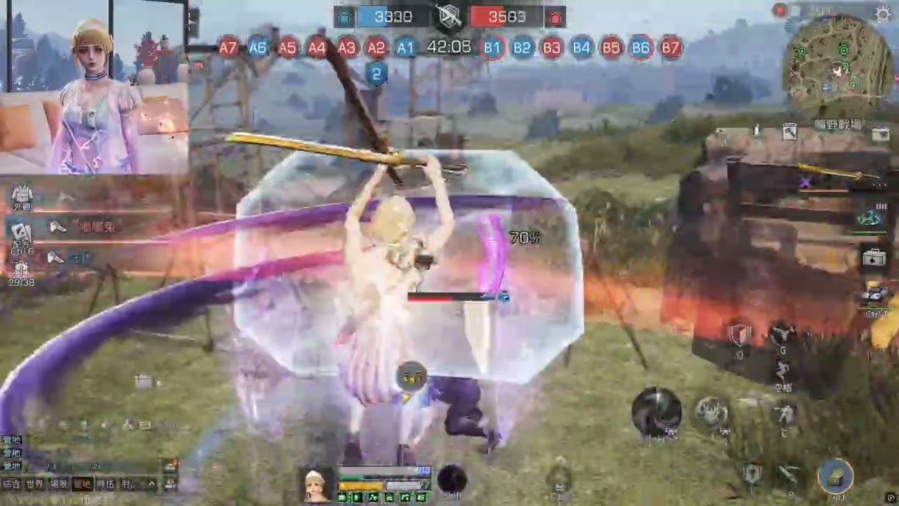 明日之後 S11庇護城 落雪vs卡錫 牢武燃盡了