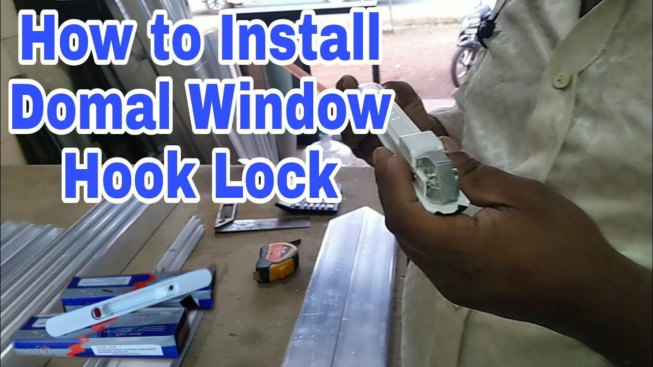 How to install Domal Window lock | how to Domal Window star lock |Domal Window lock installations