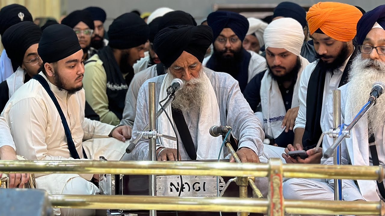 ਹਉ ਅਨਦਿਨੁ ਹਰਿ ਨਾਮੁ - Bhai Kulwant Singh Ji Kaki Pind - Day 1 Evening AKJ Kanpur Samagam July 2024
