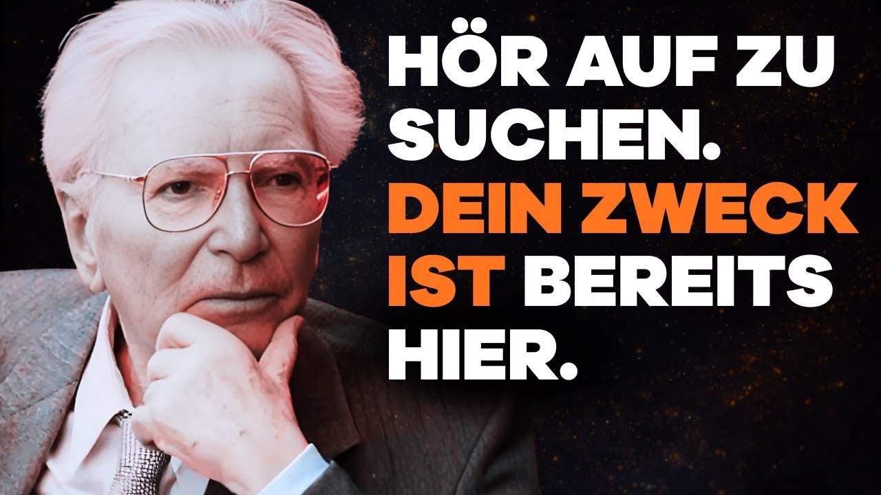 Diese 3 Erkenntnisse zeigen sich, kurz bevor du deinen wahren Zweck im Leben findest  Viktor Frankl