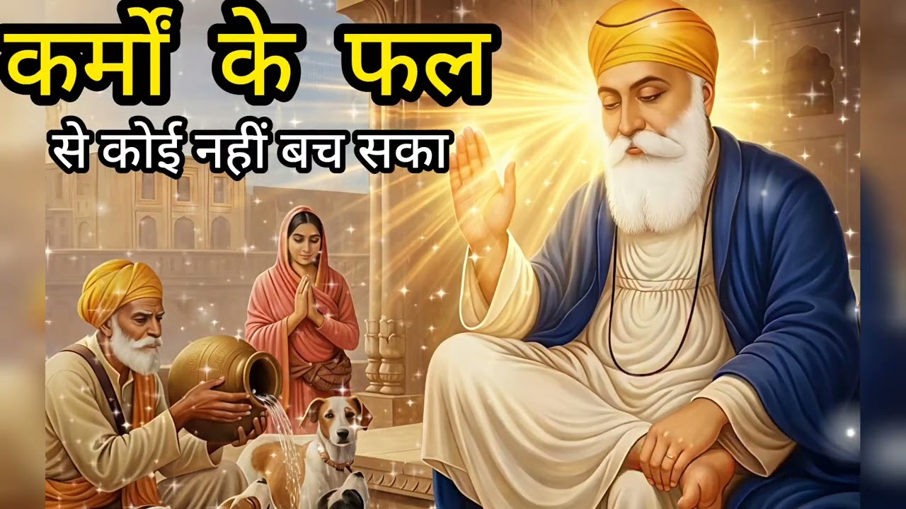कर्मों के फल से आज तक कोई नहीं बच सका | Guru Nanak sakhi #sakhi 