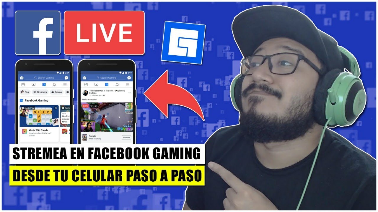 C&Oacute;MO HACER STREAM EN FACEBOOK GAMING DESDE TU CELULAR PASO A PASO EN UN V&Iacute;DEO (NO STREAMLABS) 📲🎮