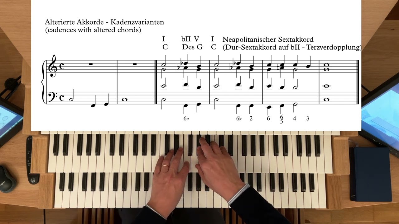 Faszination Orgelimprovisation - BASIS Übungen 10: Alterierte Akkorde - Kadenzvarianten
