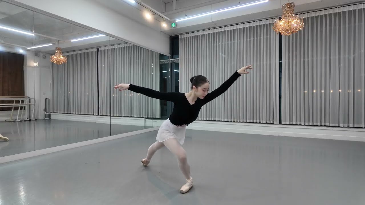 🇨🇵프랑스 음악 Ballet Class Music by French Composer- Center, Toe Point Video