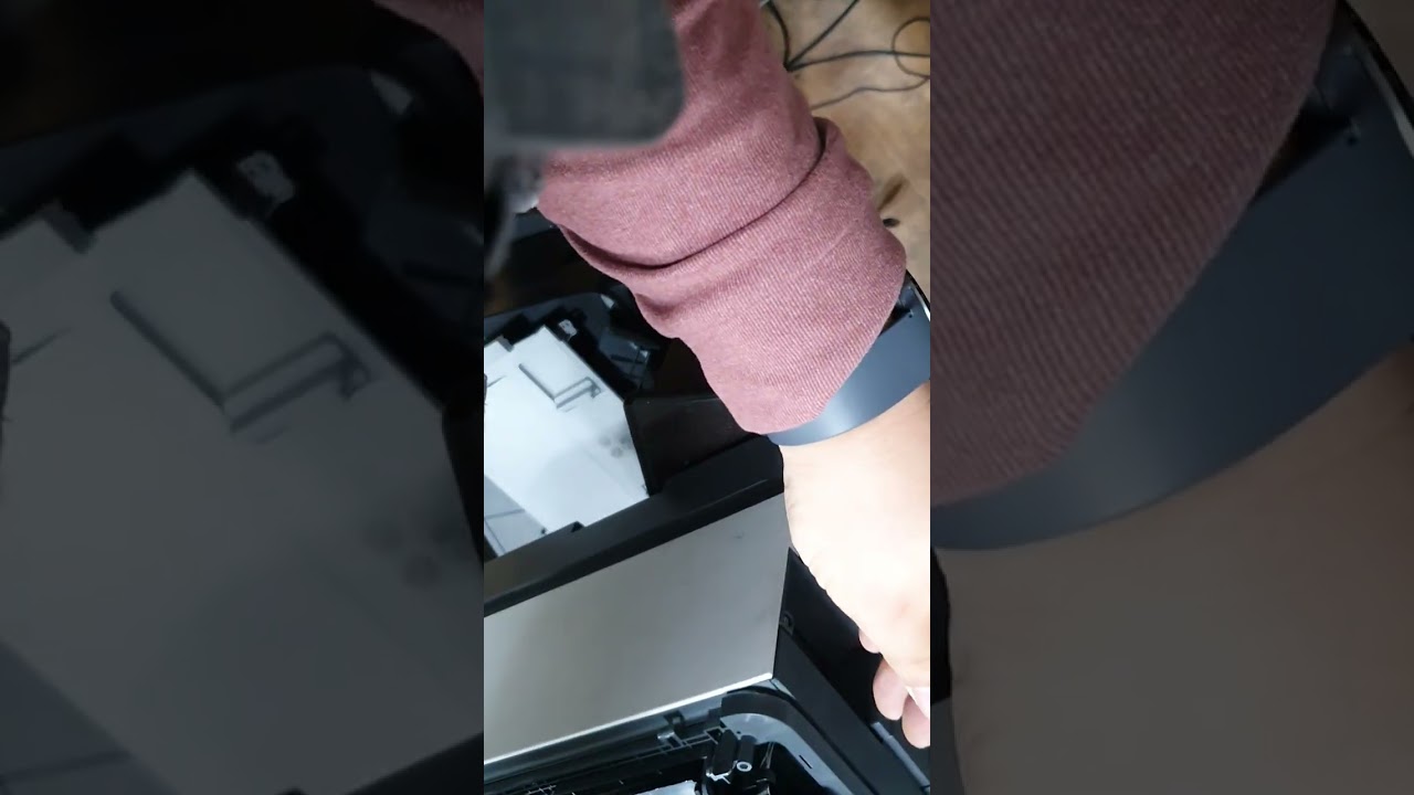 HP9010 ADF 모터 사망… 스캐너 모터 뜯어서 살렸습니다 (수리 작업 무편집)