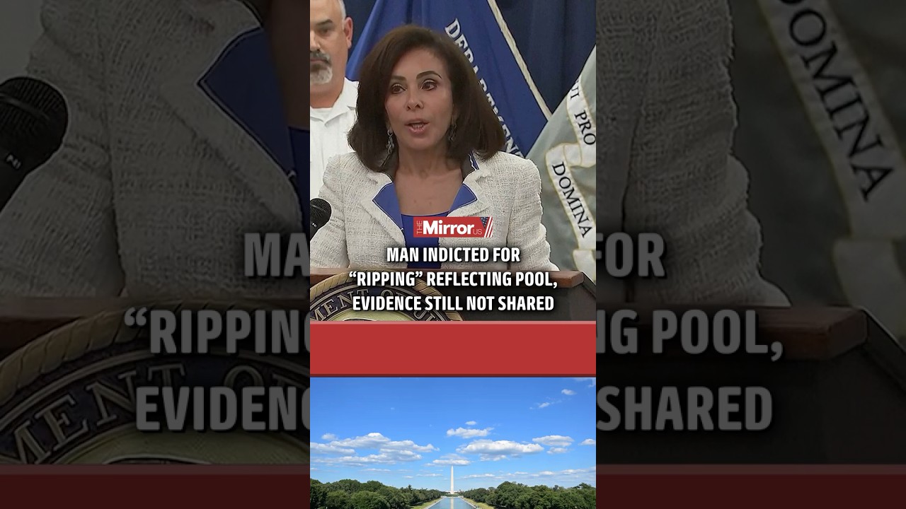 Man charged for &ldquo;ripping&rdquo; Reflecting Pool, evidence hidden