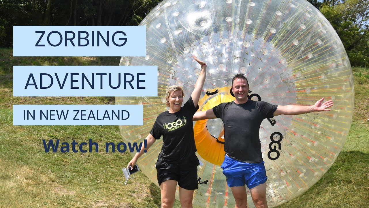 Zorbing Adventure in New Zealand!