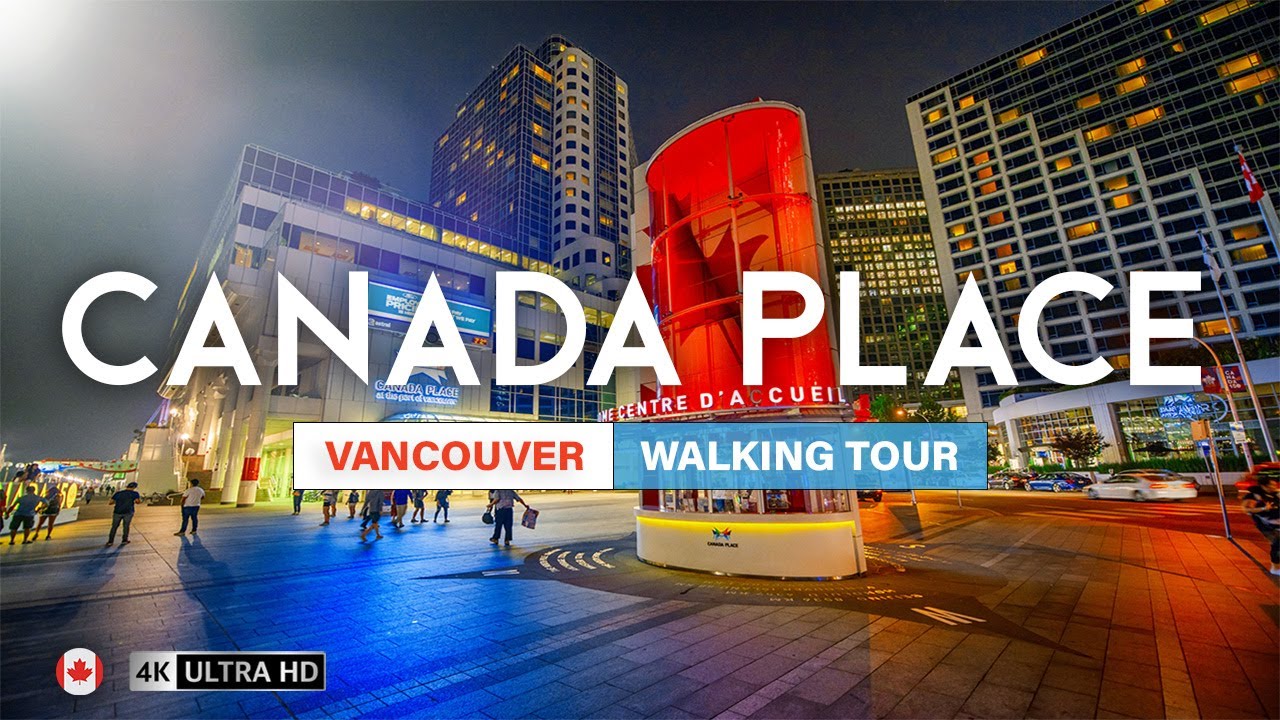 🇨🇦 [4K] Walking Tour Downtown Vancouver | Canada Place Christmas | Granville Bridge | New Year 2024