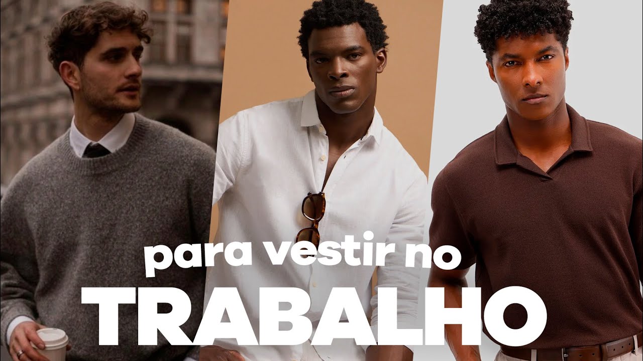 12 LOOKS MASCULINOS para usar no TRABALHO| MODA MASCULINA 2026