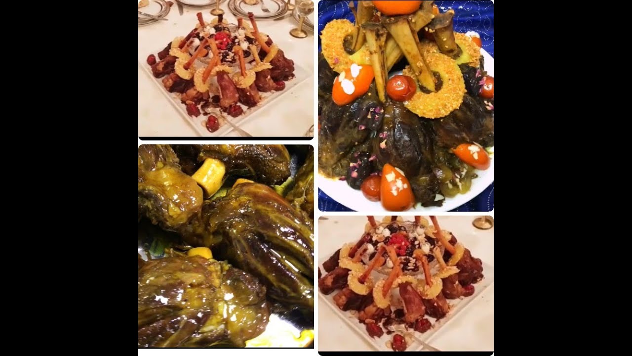 طبق الفخامة للضيافة(souris d'agneau)المُوَز 🐏🥩مختلف  شكلا ومذاقا بمرافقات خرافية حصريا على القناة