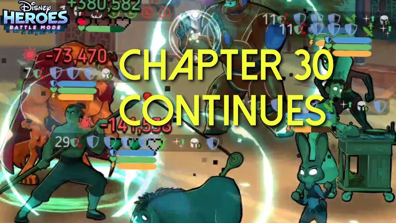 Disney Heroes Battle Mode CHAPTER 30 PROGRESS PART 791 Gameplay Walkthrough - iOS / Android
