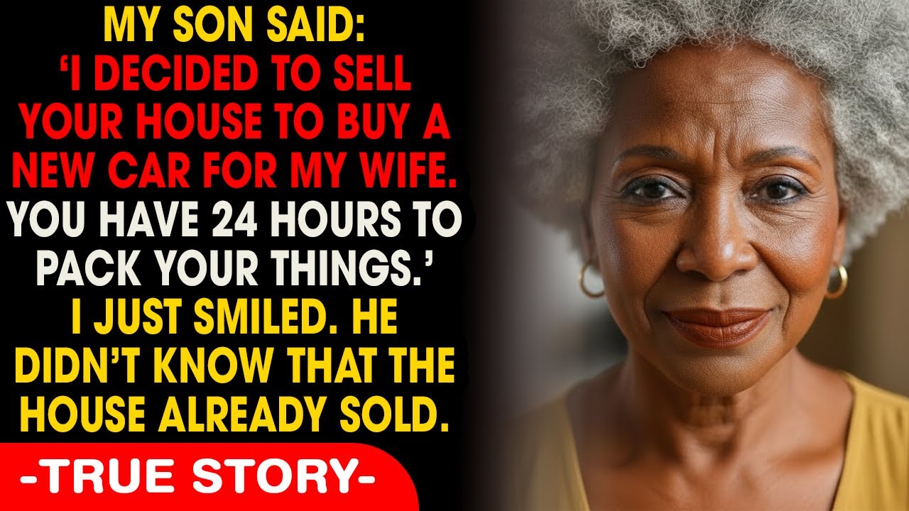 My Son Sold My House to Please His Wife… He Never Expected My Reaction
