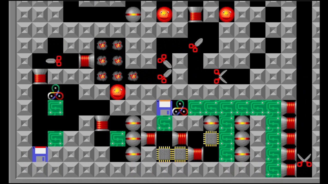 SUPAPLEX   LEVEL 68 - SEEK HELP...