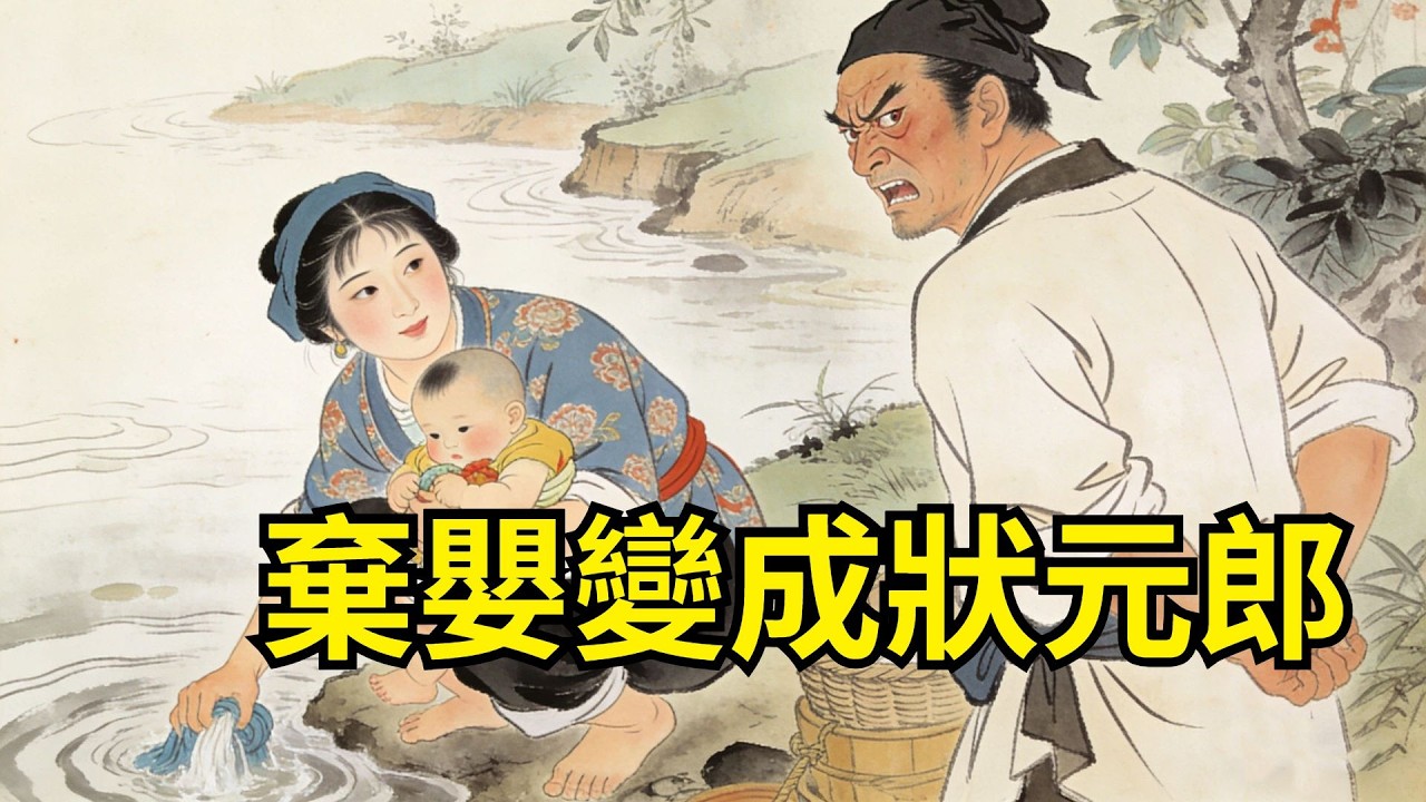 洗衣婦撿回棄嬰撫養，丈夫壹怒離家。二十年後，八擡大轎停門口：娘，孩兒今科狀元及第，接您進京享福！【心事郵局】#民間故事#傳統故事#故事頻道#聽書#睡前故事#情感