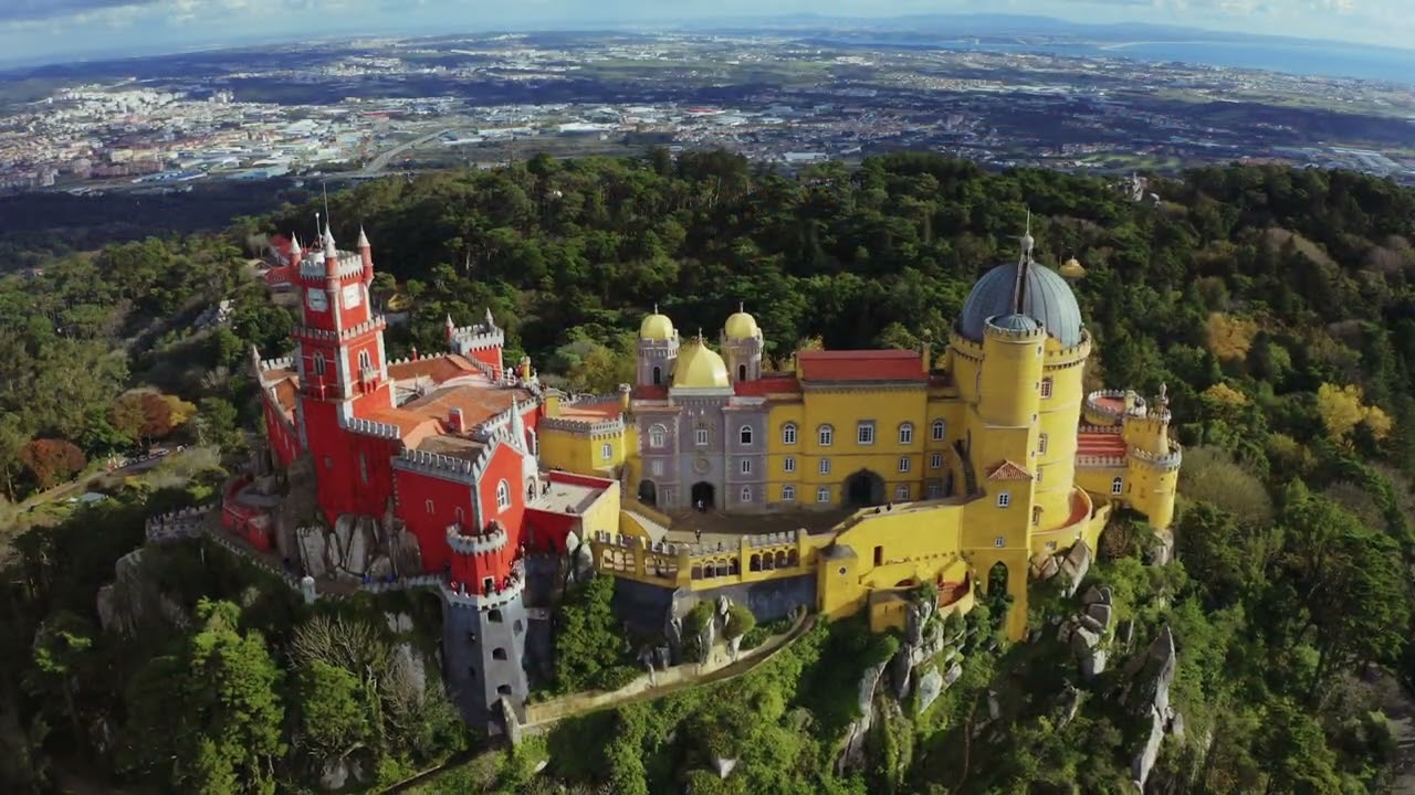 Portugal: A Breathtaking Aerial 4K Video Porto and Sintra | Relaxing with Raúl Di Blasio Music