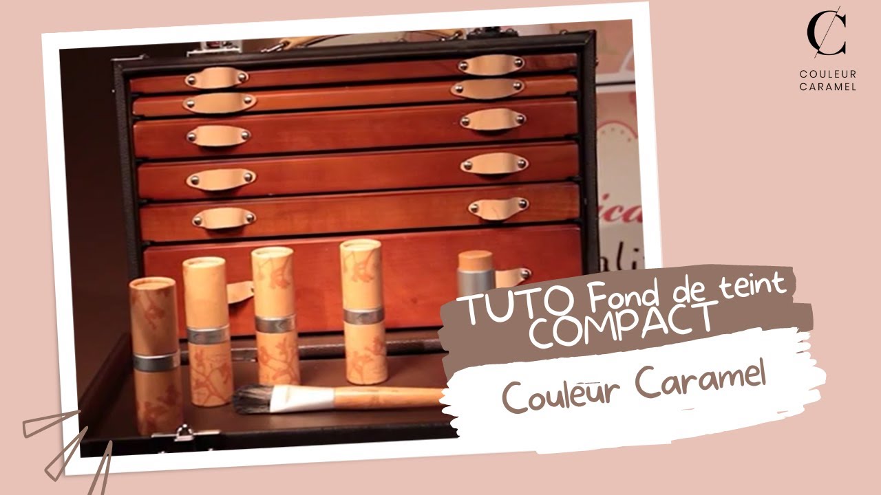 TUTO Fond de teint BIO MINERAL Couleur Caramel