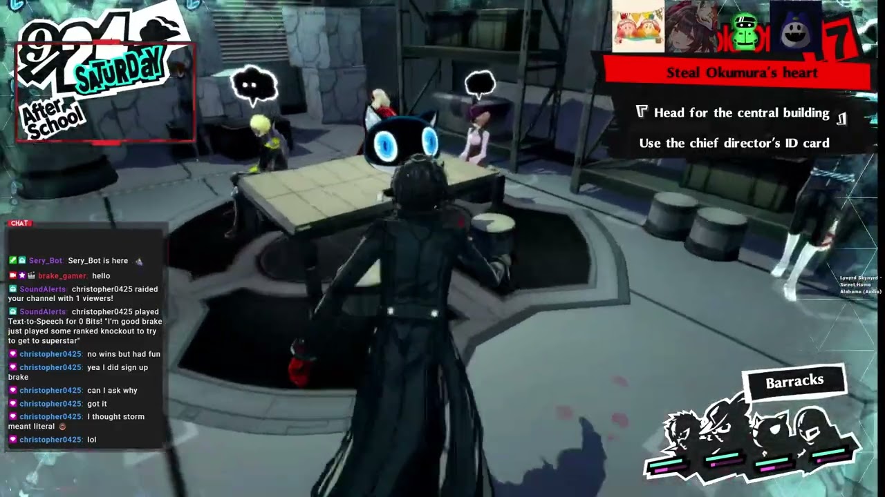 Persona 5 Royal Wednesday | Brake goes into the palace of OKUMURA Hills part 2 Episode #Jelly