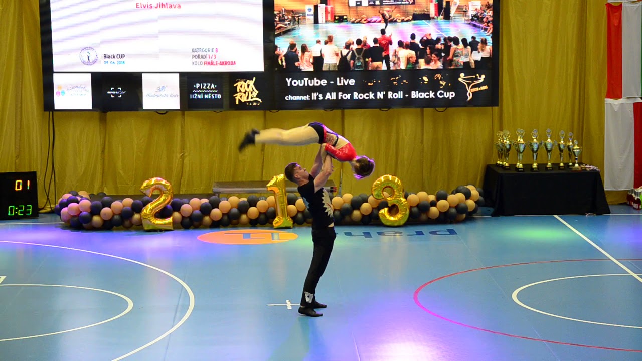 Menšík Tomáš - Žahourková Kateřina, 2. místo  [www.rokenrol.cz]