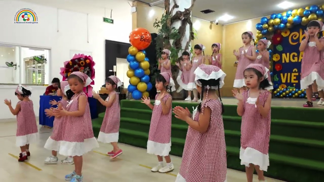 TEACHER'S DAY TINY 6 - 5,6,7,8 & HAI MẸ HIỀN YÊU THƯƠNG | Tiny Flower Montessori School |