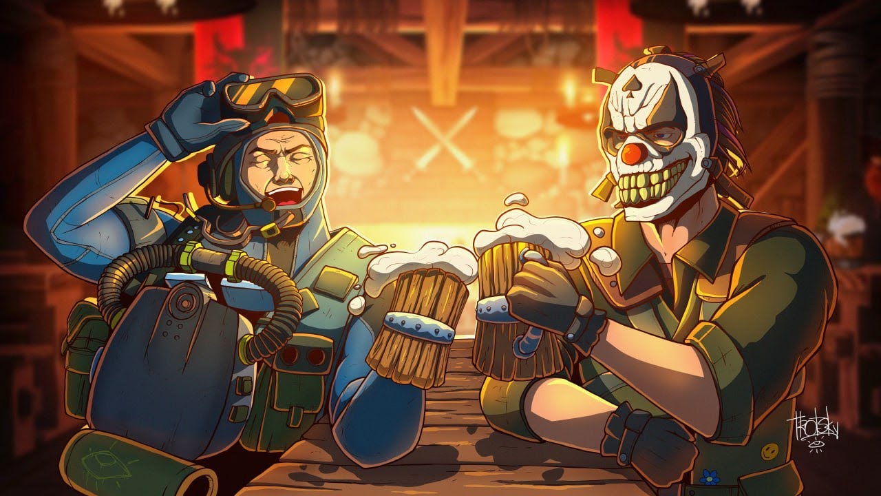 Играем hvh на Blazing Front.