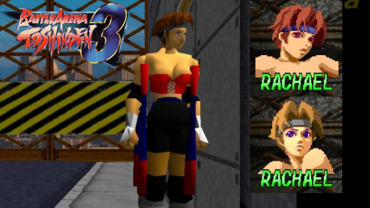 Battle Arena Toshinden 3 - Rachael [PS1 - Sony Playstation]