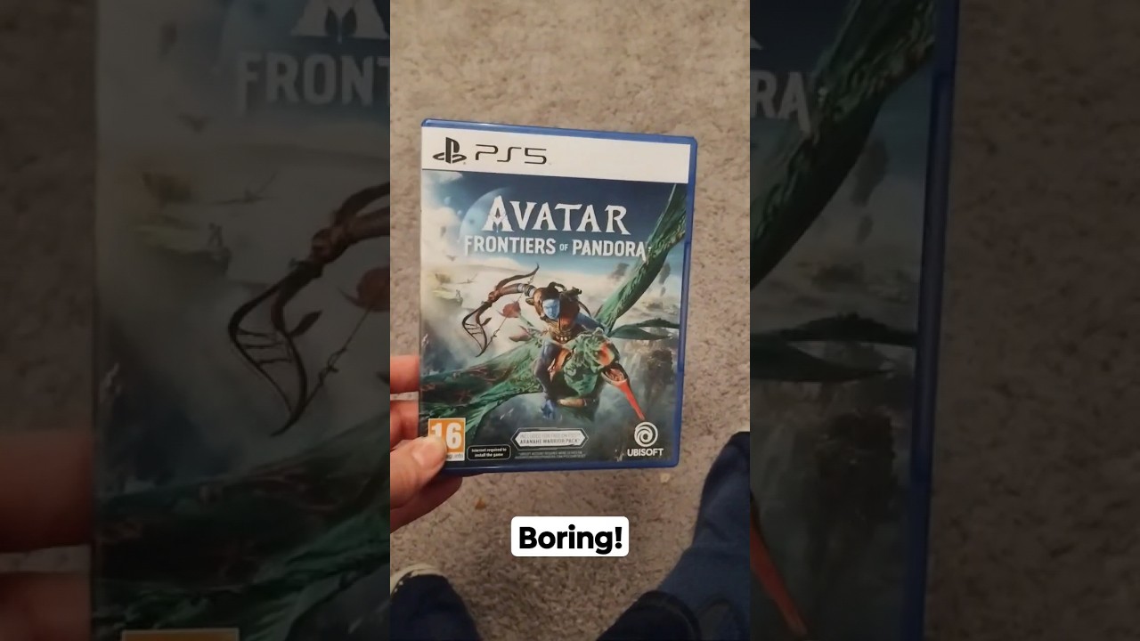 Avatar frontiers of Pandora is boring!