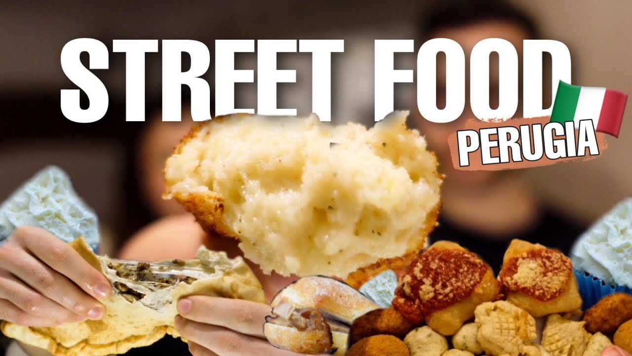 STREET FOOD PERUGIA! ATTENZIONE: questo video vi farà venire fame!