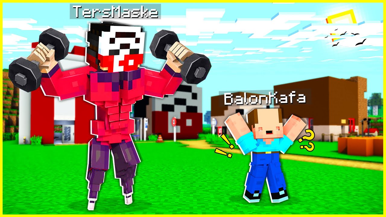 BalonCraft #711 - TERS MASKE KAS YAPIP TROLLEDİ !! - Minecraft