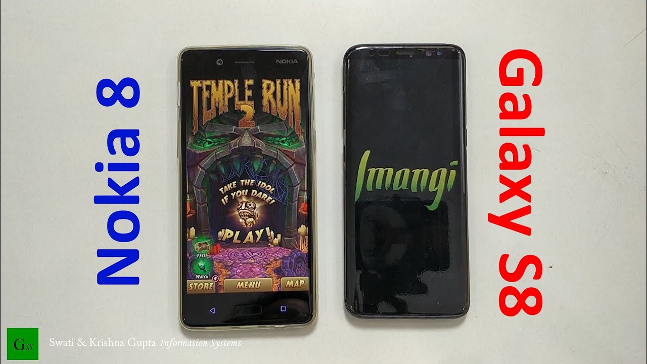 Galaxy S8 vs Nokia 8 Speed Test. Performance vs Feature !!!