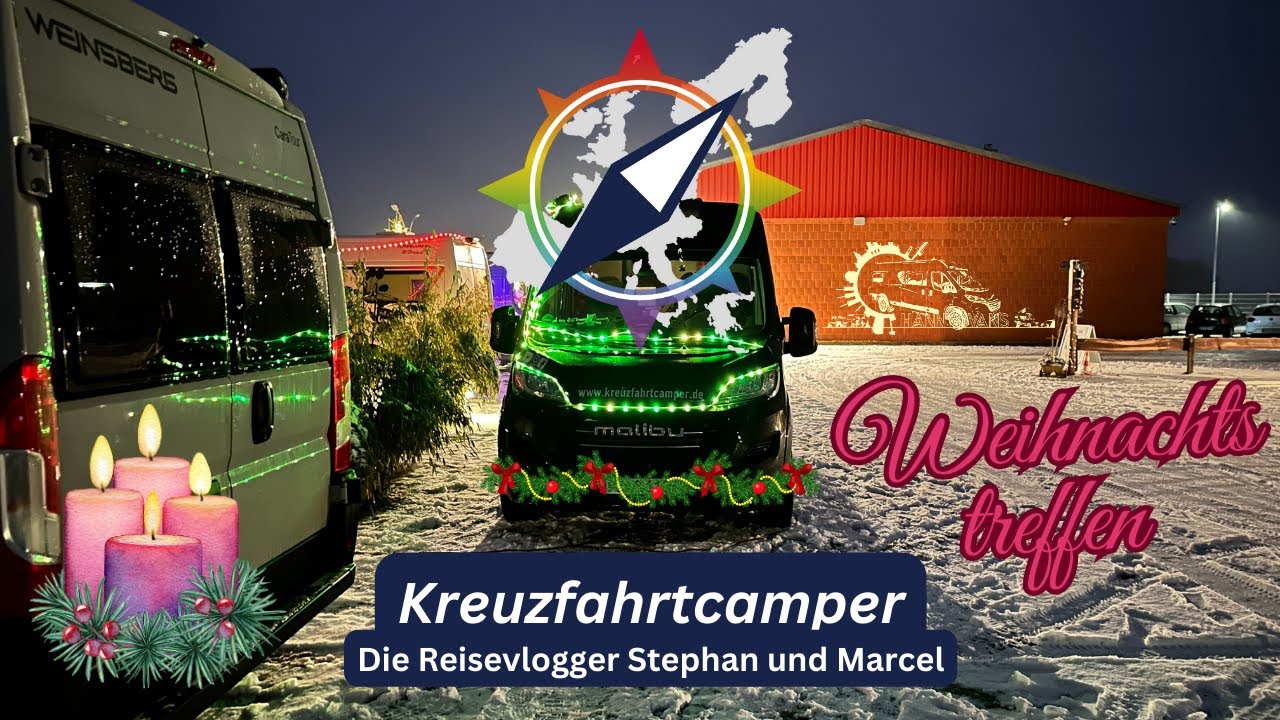 Hannovans - Weihnachtstreffen in Müden, Aller - Reisevlog#88