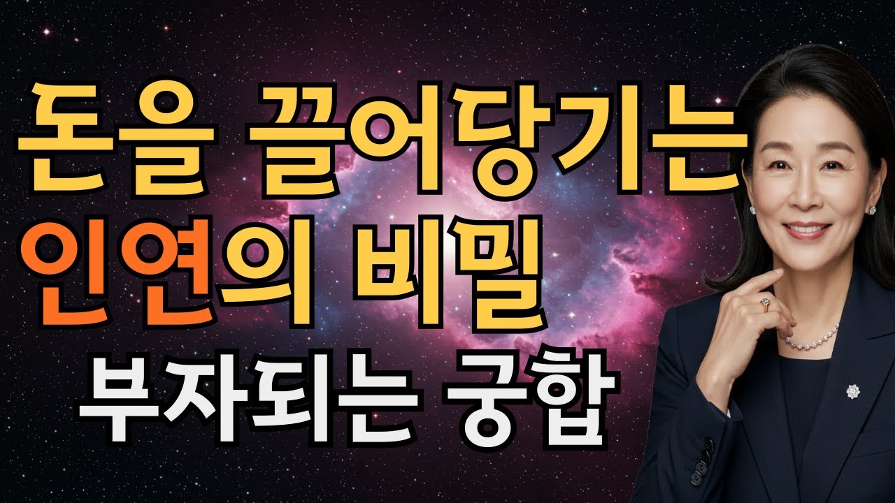 재물운을 끌어당기는 궁합의 힘 | 인생명언 | 끌어당김 | 부자되기 | 오디오북
